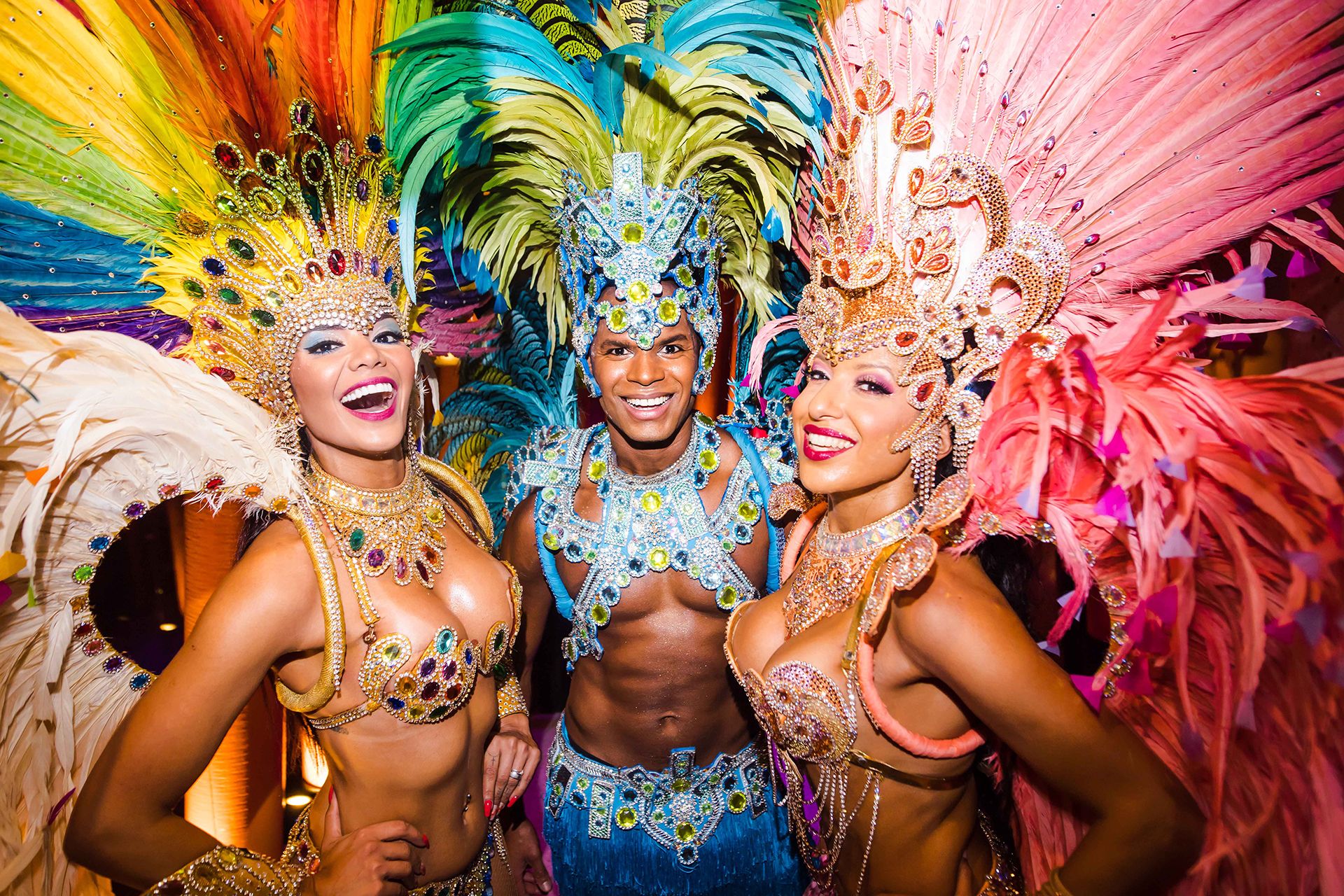 SUSHISAMBA Event, with Samba Dancers