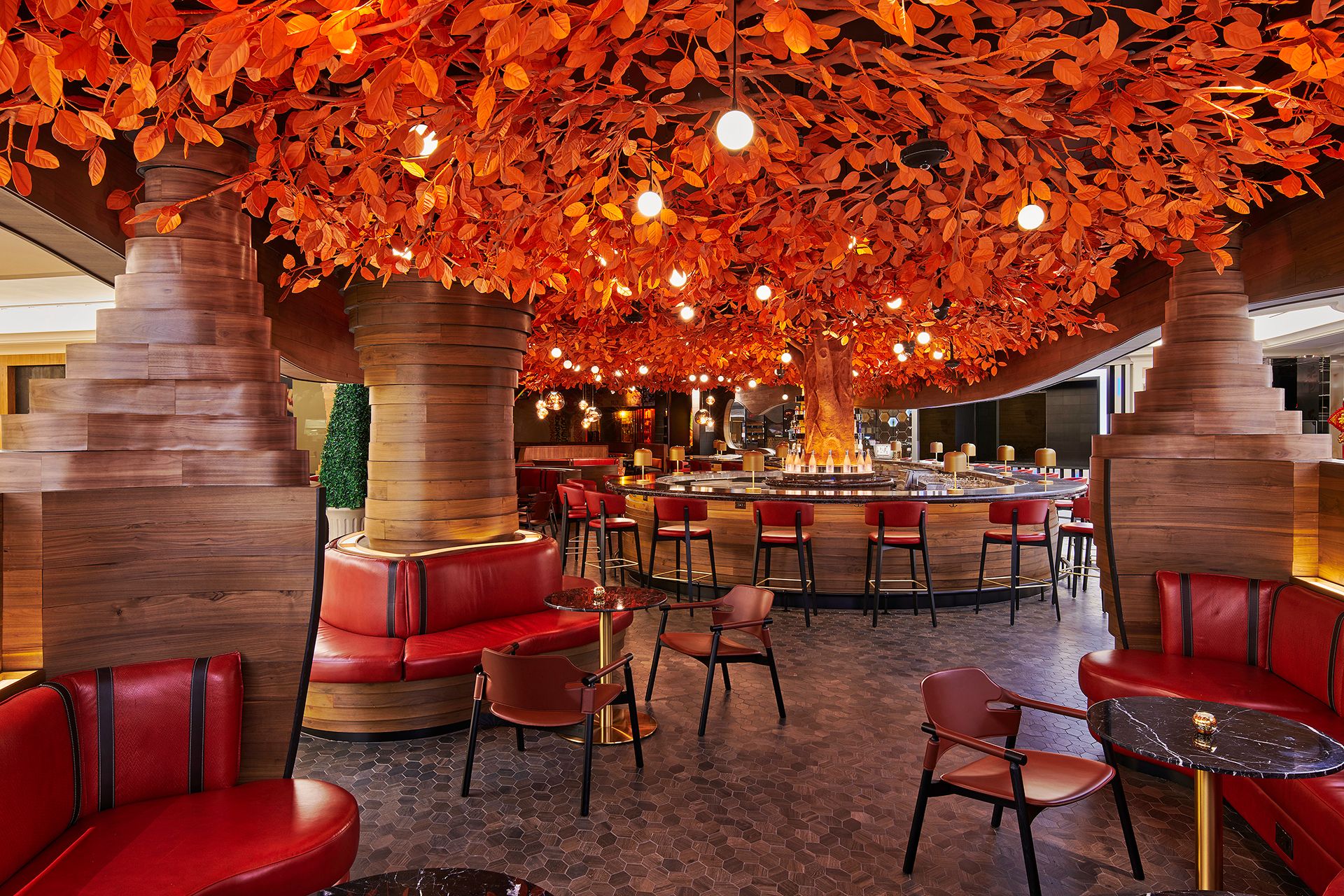 SUSHISAMBA Las Vegas, Tree Bar interior