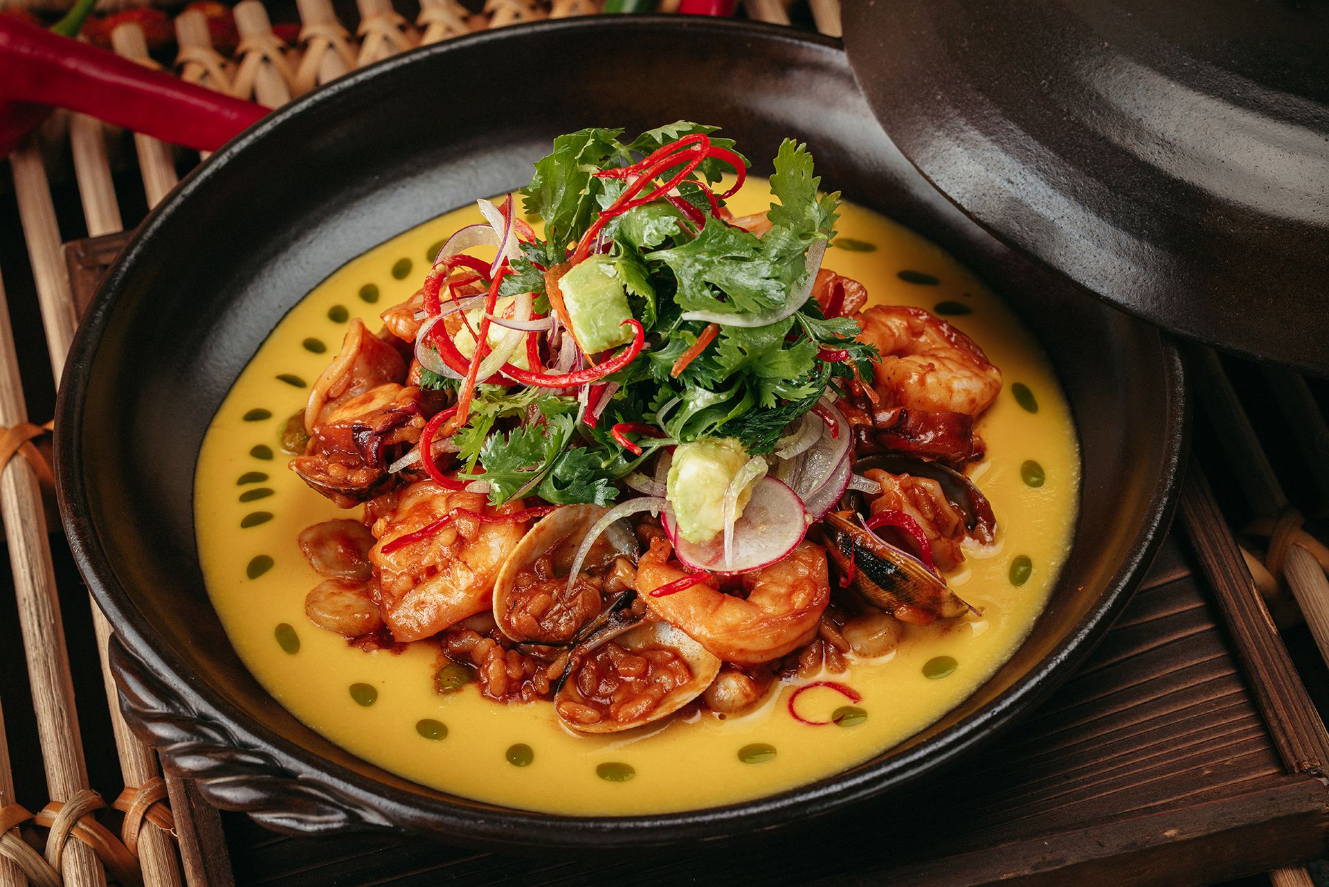 SUSHISAMBA DUBAI seafood dish