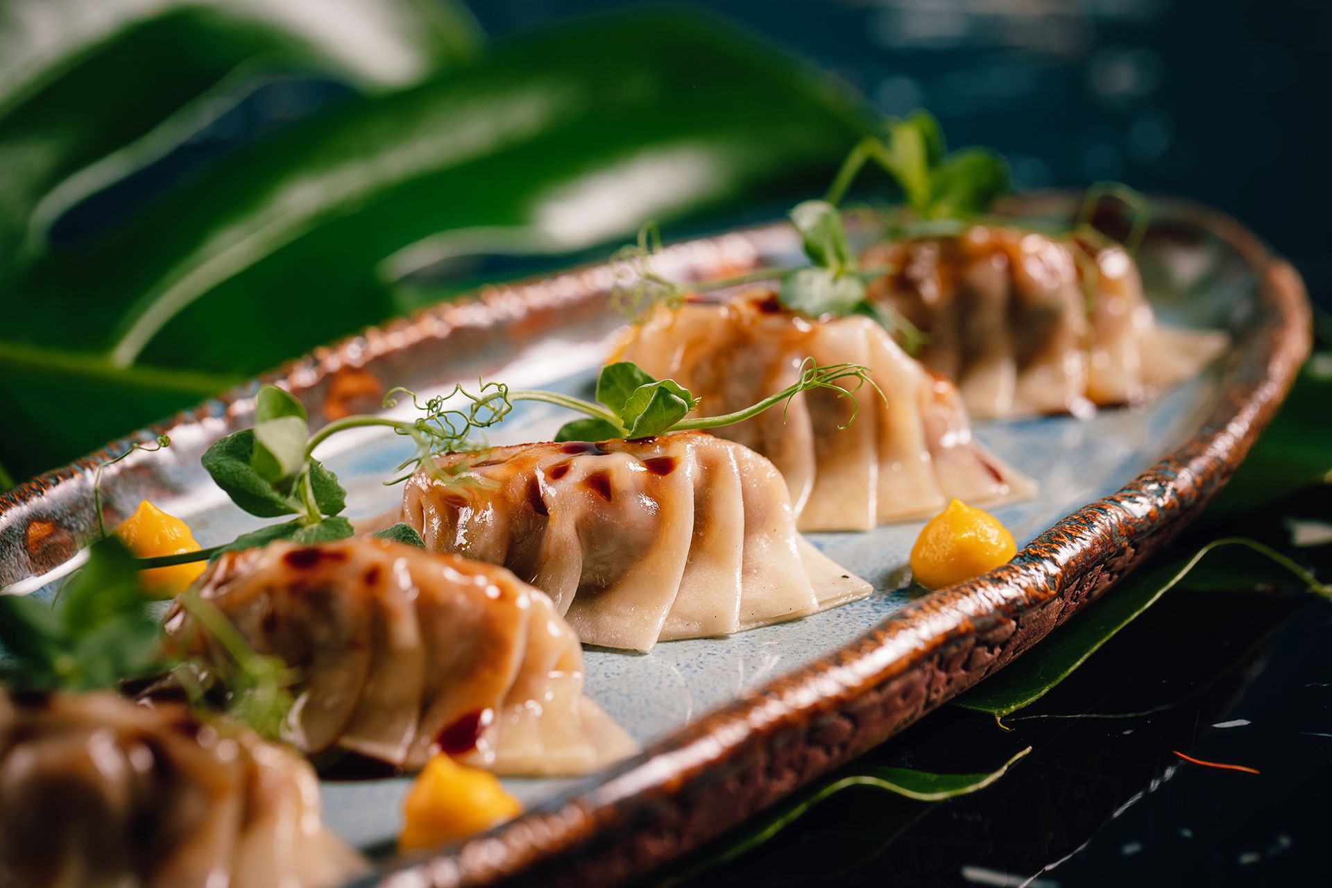 SUSHISAMBA JAPANESE A5 WAGYU BEEF GYOZA