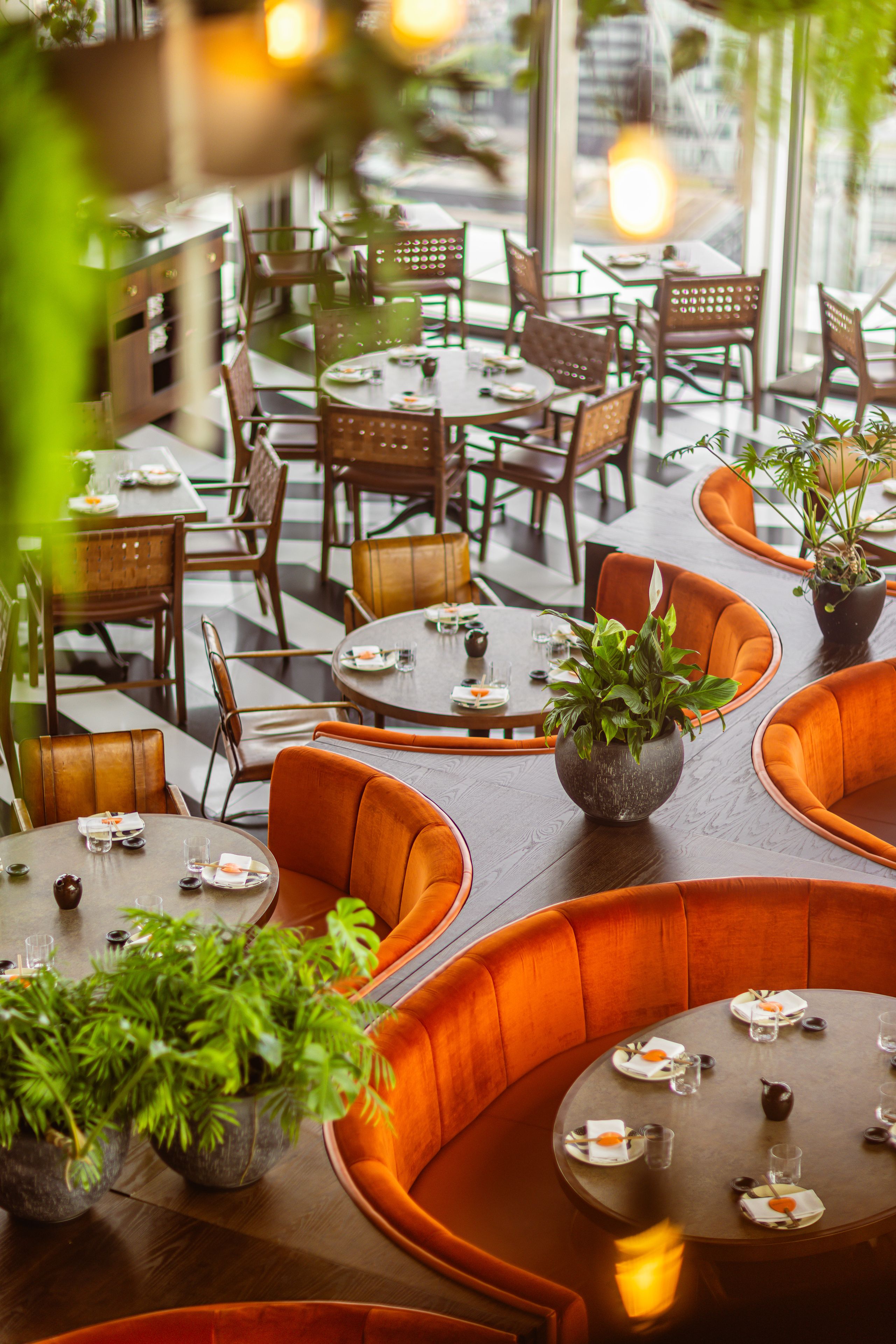 SUSHISAMBA heron tower dining room view