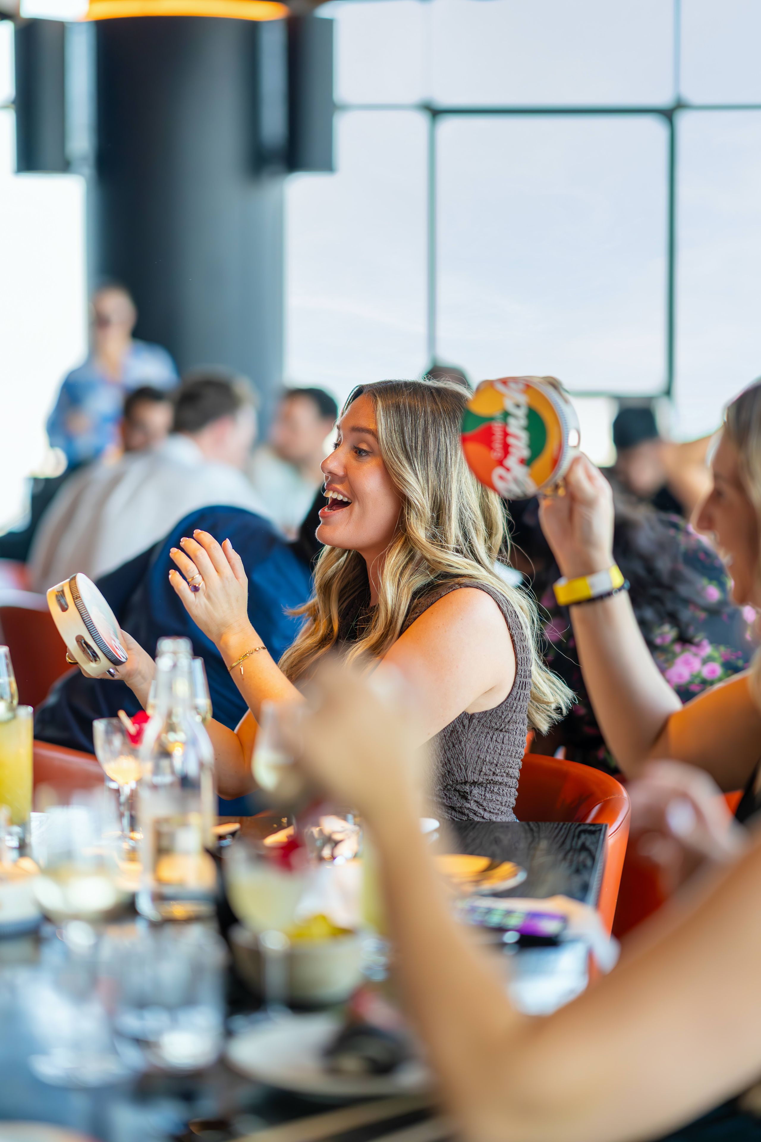 SUSHISAMBA BAHRAIN BRUNCH guests enjoying the celebrations