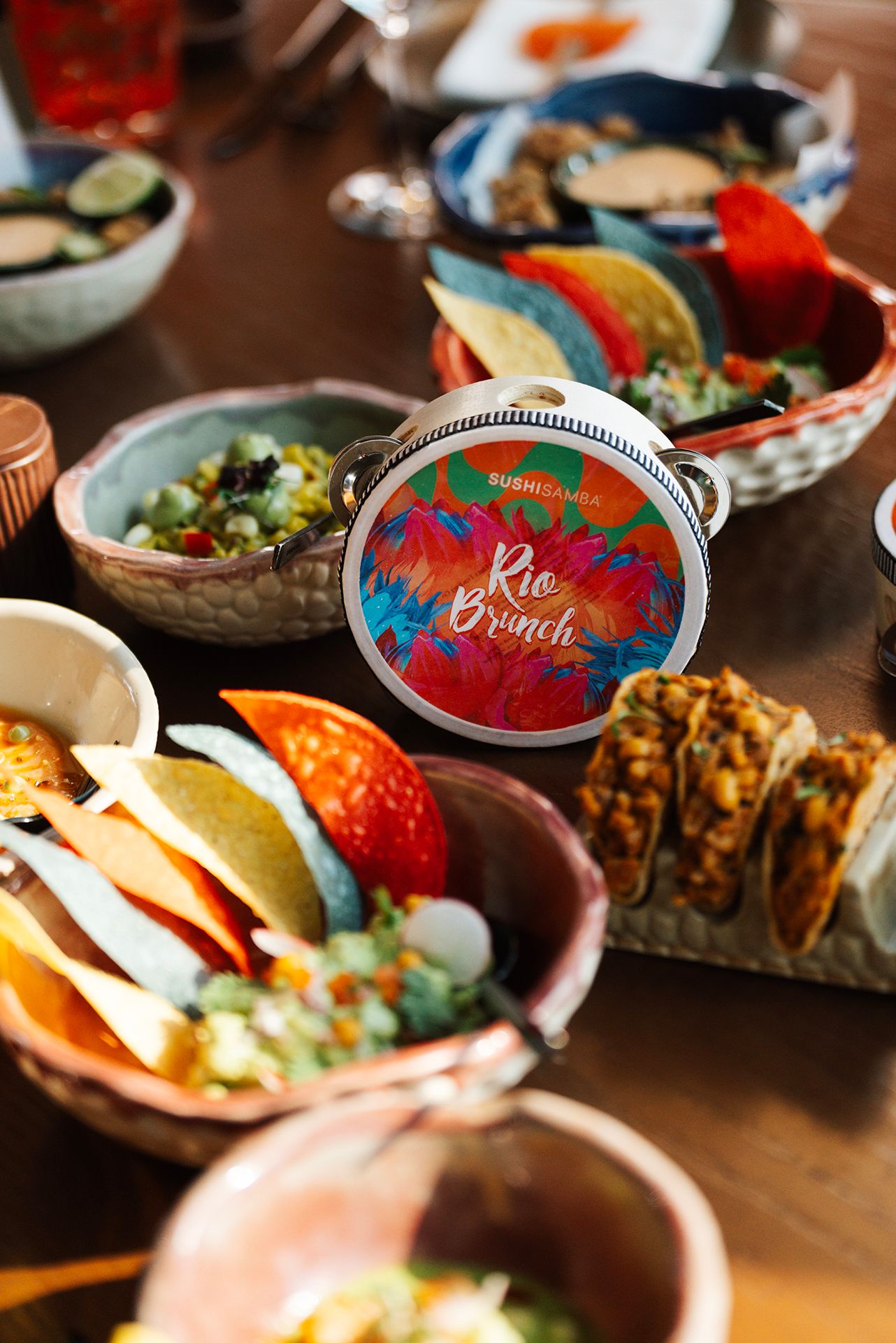 SUSHISAMBA ABU DHABI Rio Brunch dishes