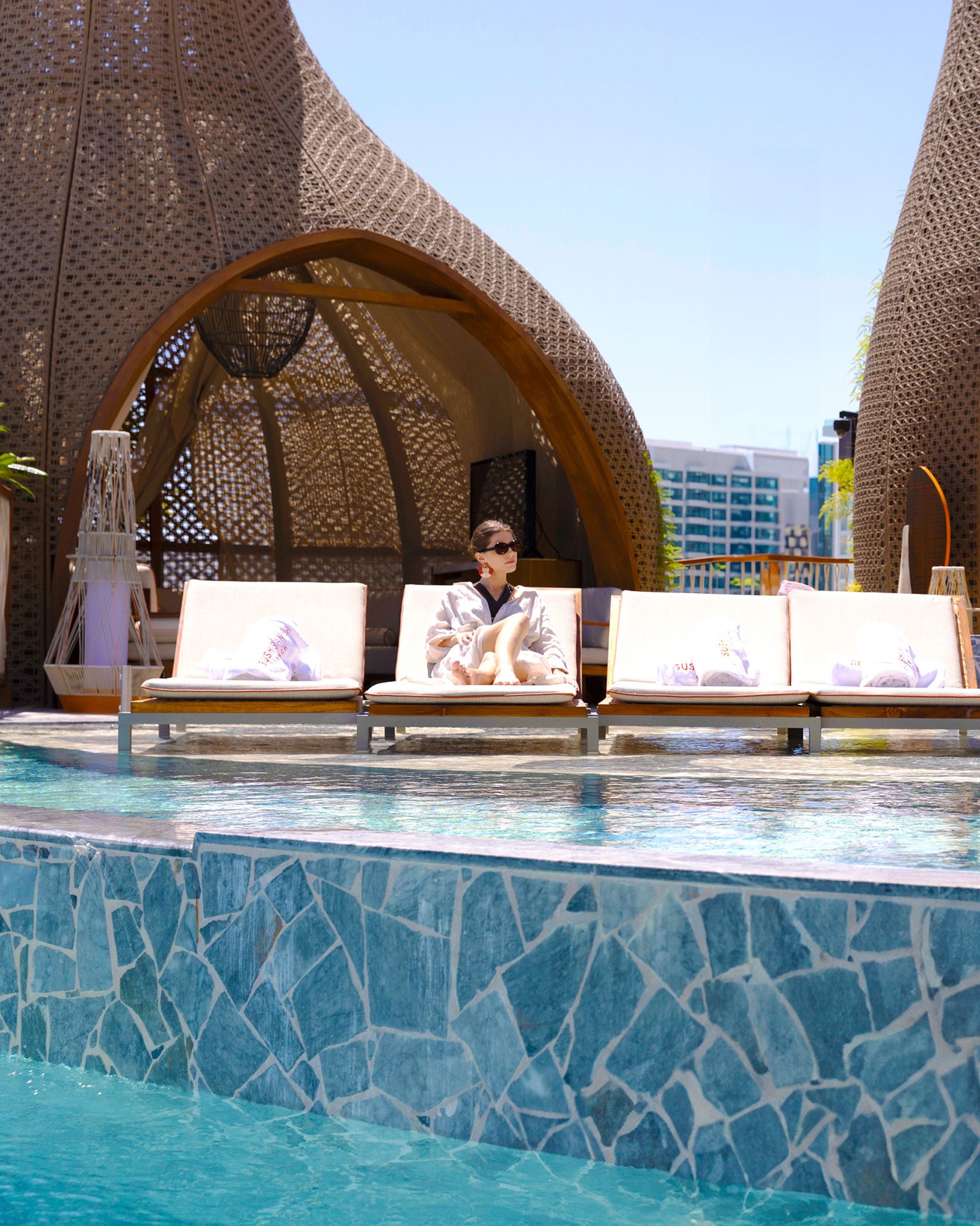 sushisamba doha ladies pool day