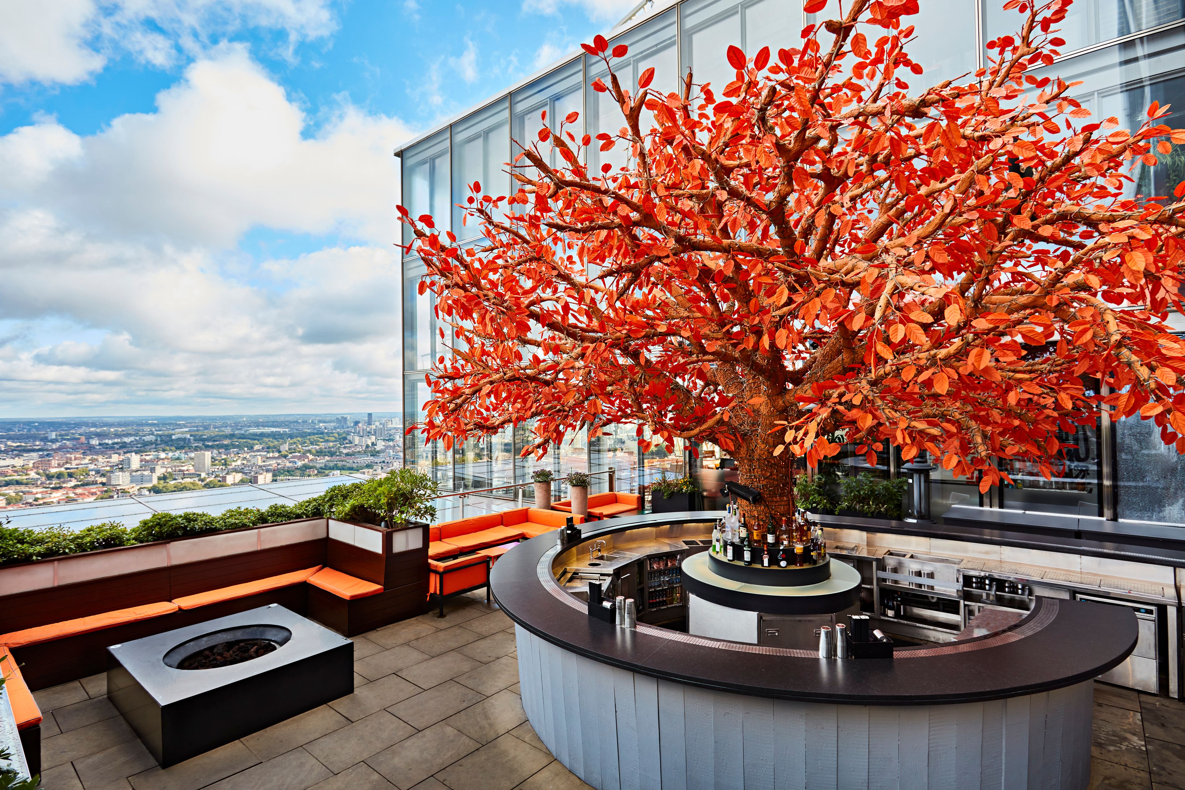 SUSHISAMBA heron tower, tree terrace