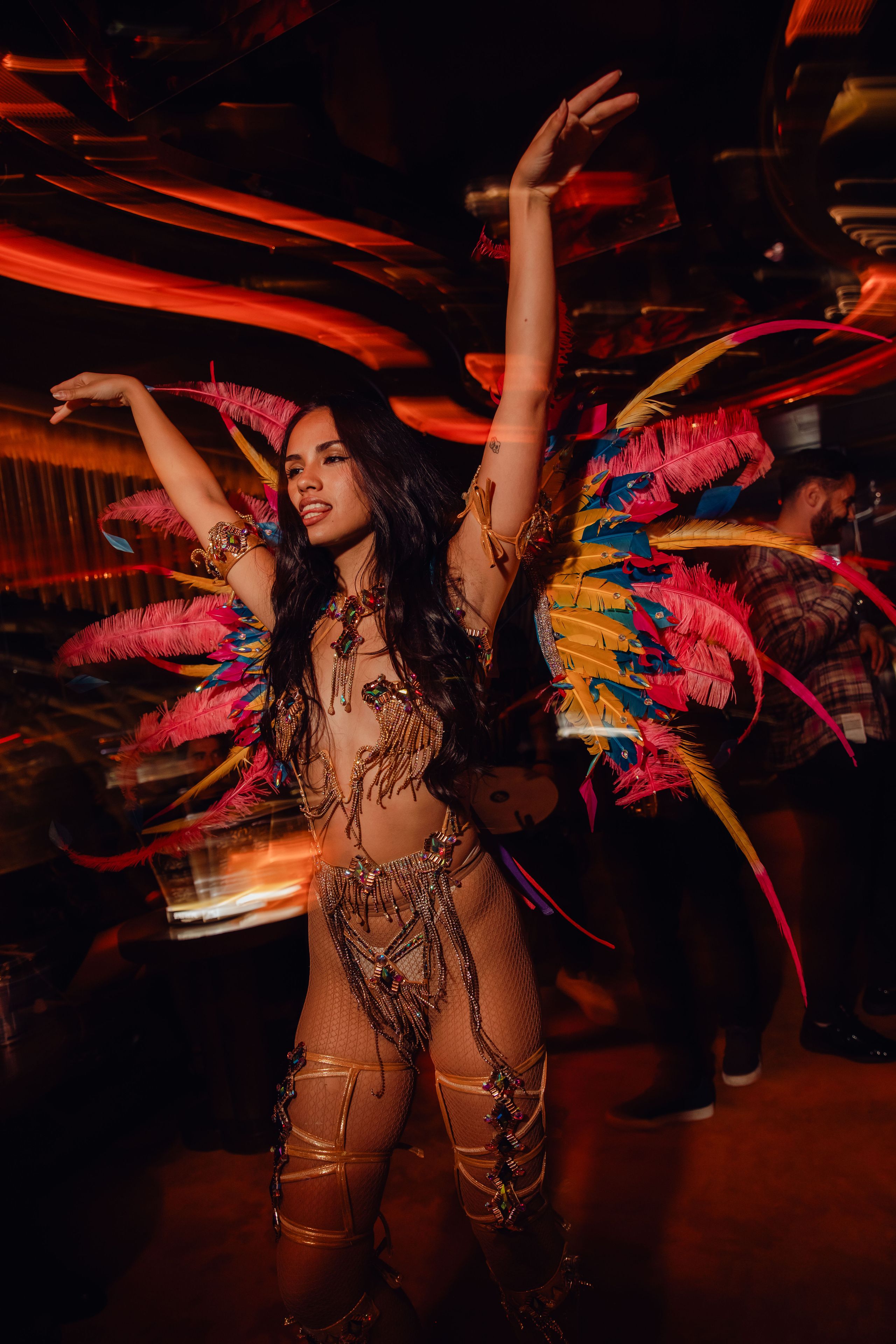 SAMBA ROOM London, Rio After Dark party dancer