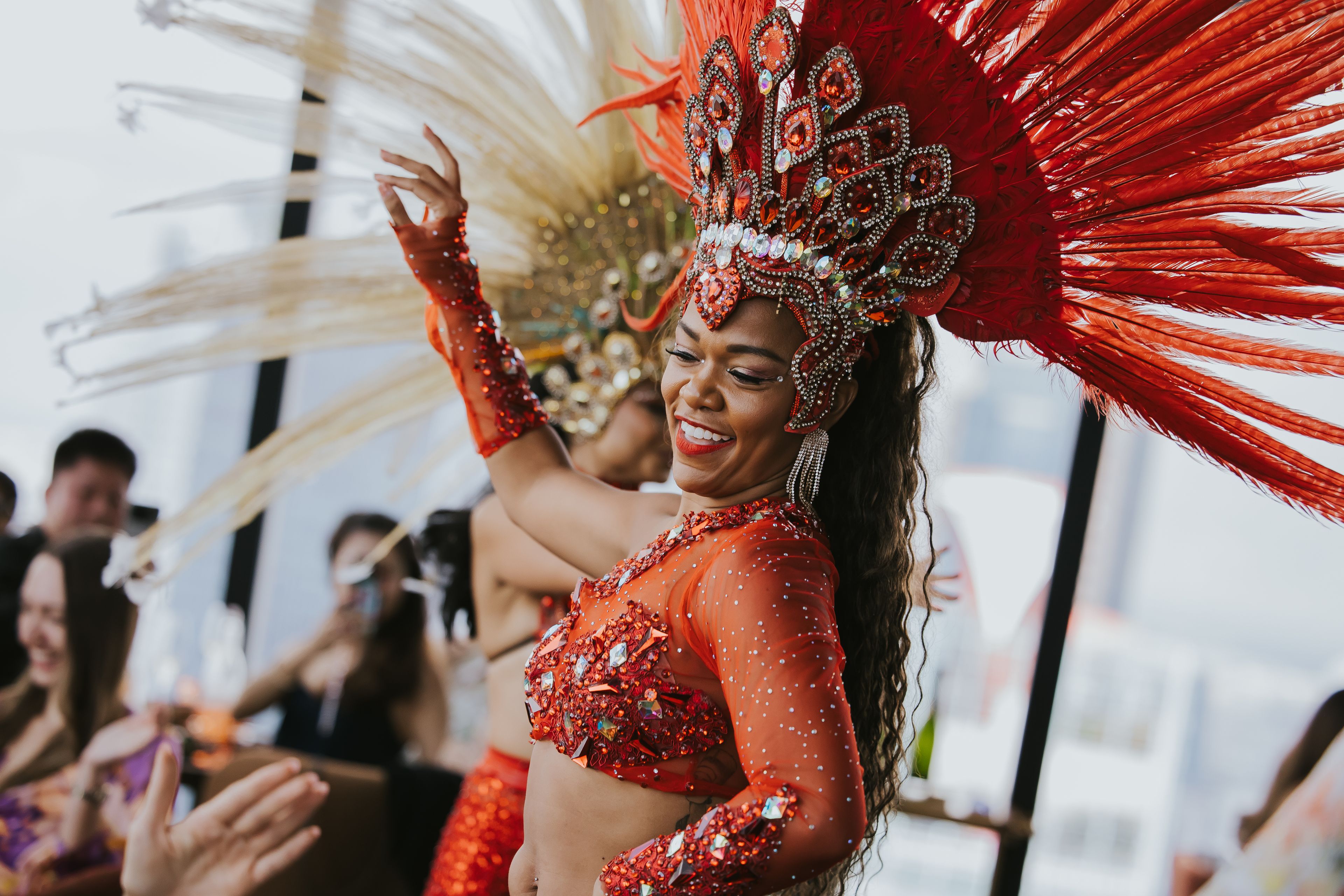 dancer at sushisamba singapore