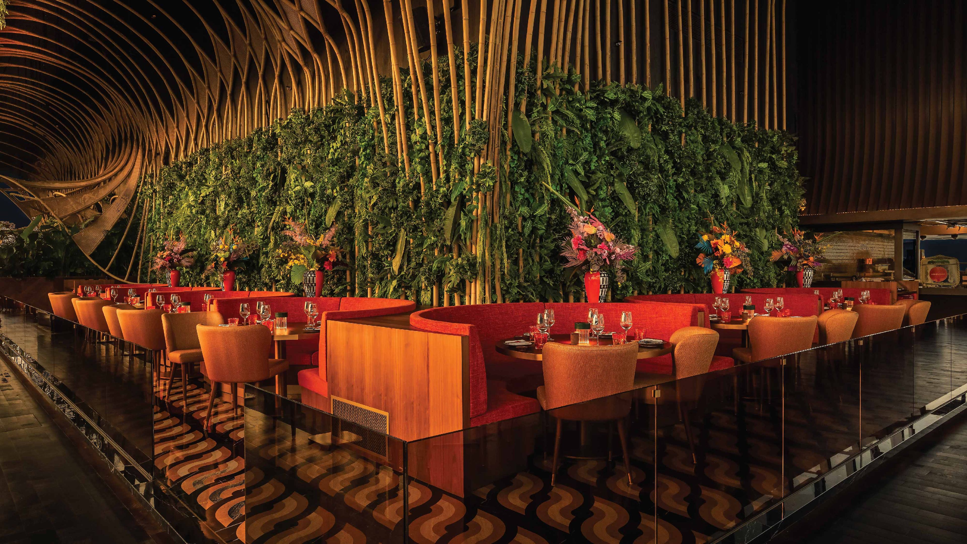 SUSHISAMBA Singapore interiors