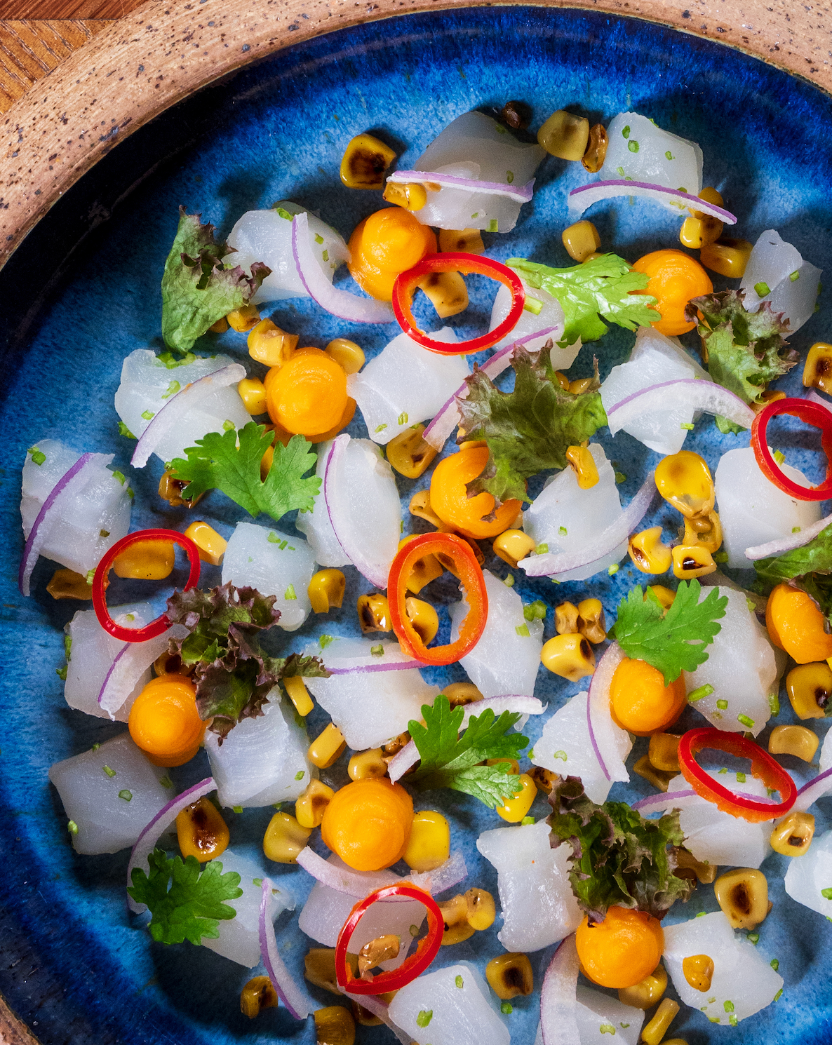 SUSHISAMBA ABU DHABI seviche dish