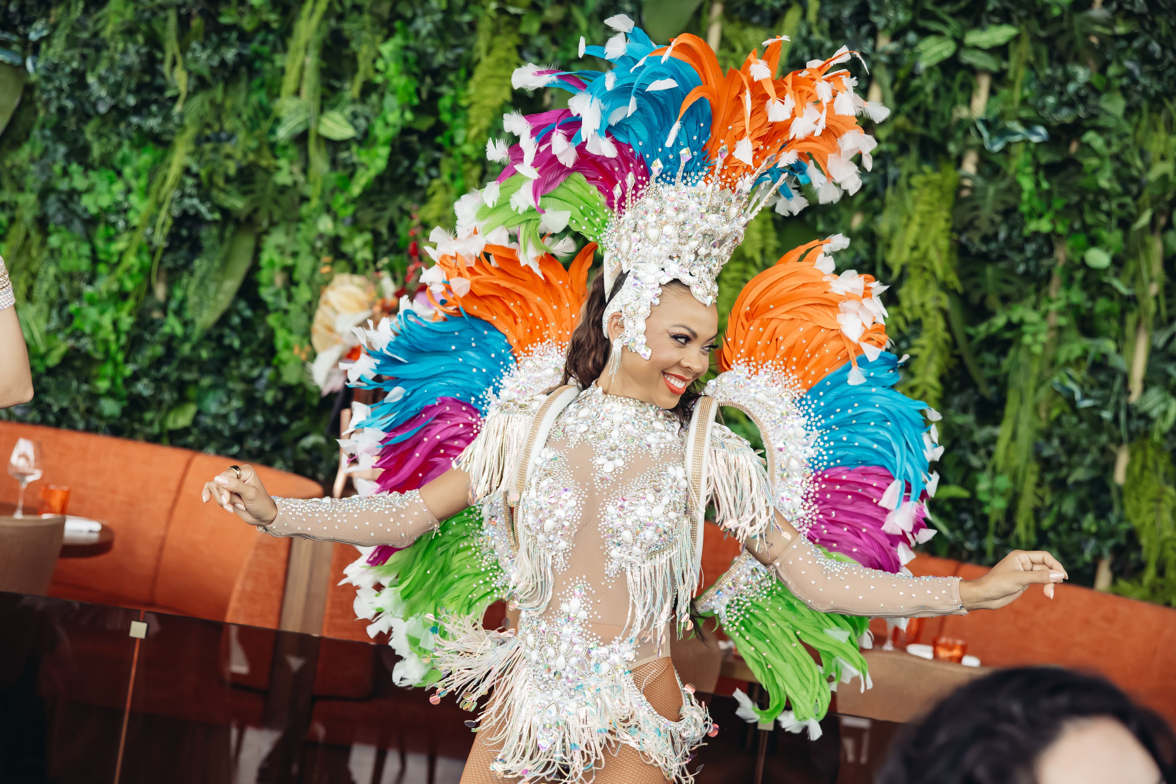 SUSHISAMBA Singapore - Samba dancer Anniversary brunch