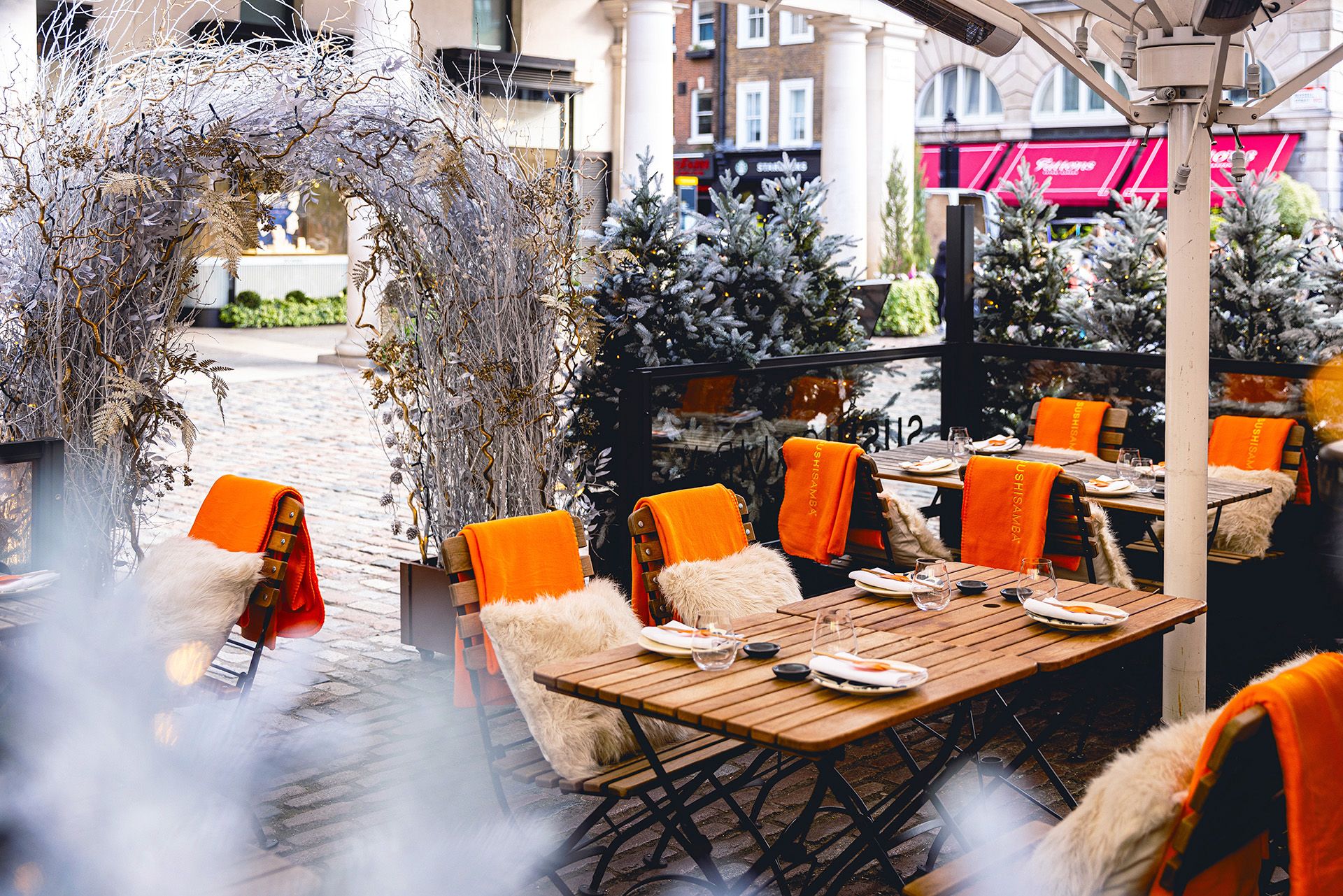 covent garden winter piazza terrace seating